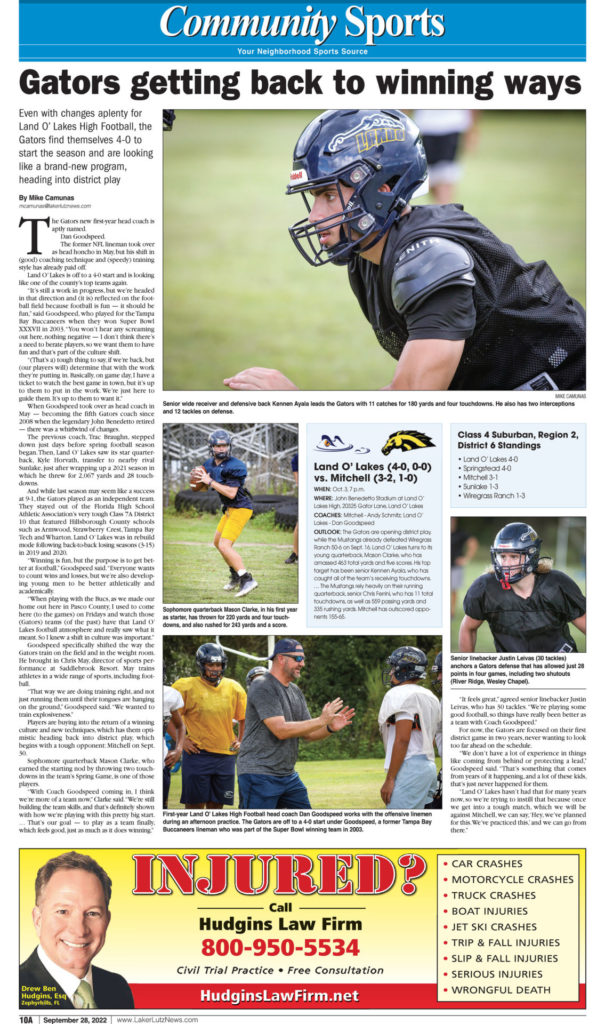 The Laker Sports 09-28-22